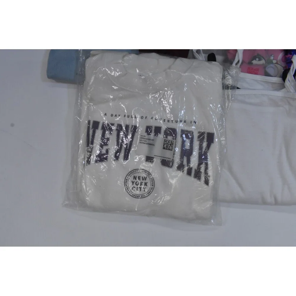 Wholesale Bulk Lot Of 11 Girls Size Large 10/12 Mixed Season Tops Bottoms